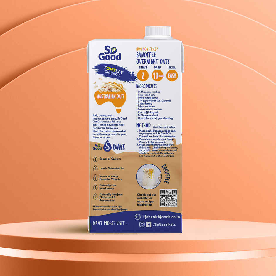 So Good Caramel Oat Drink