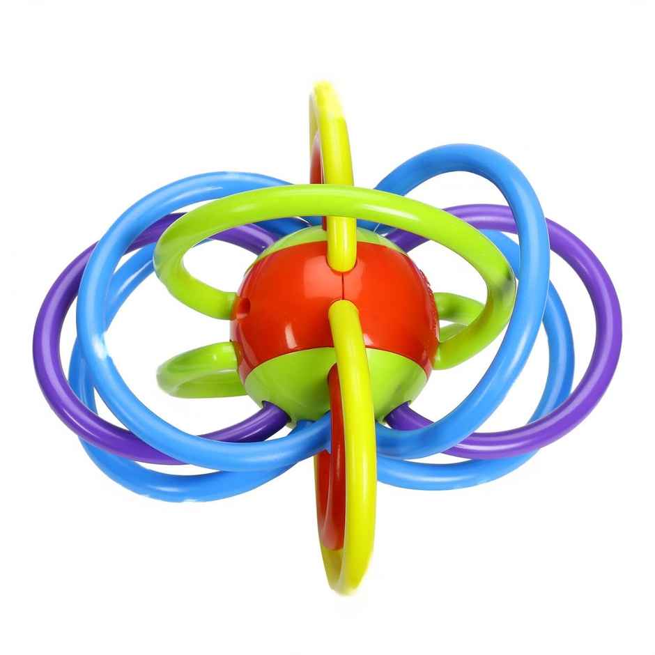 Webby Sensory Baby Teether Tube Ball Loopi Toy for New Borns