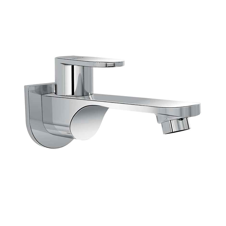 Plantex ORN-202 Brass Bib Cock Water Tap - Teflon Tape & Wall Flange (7 Year Warranty)