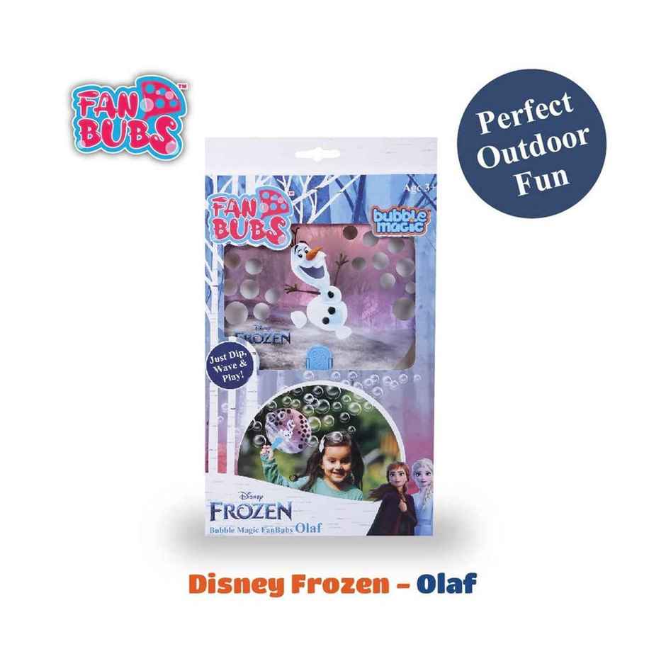 Bubble Magic FanBubs Olaf - Bubble Maker Toy (Ages 3+)