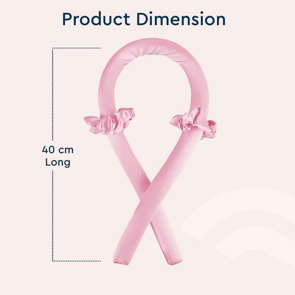 GUBB Heat Free Hair Curler (Pink)
