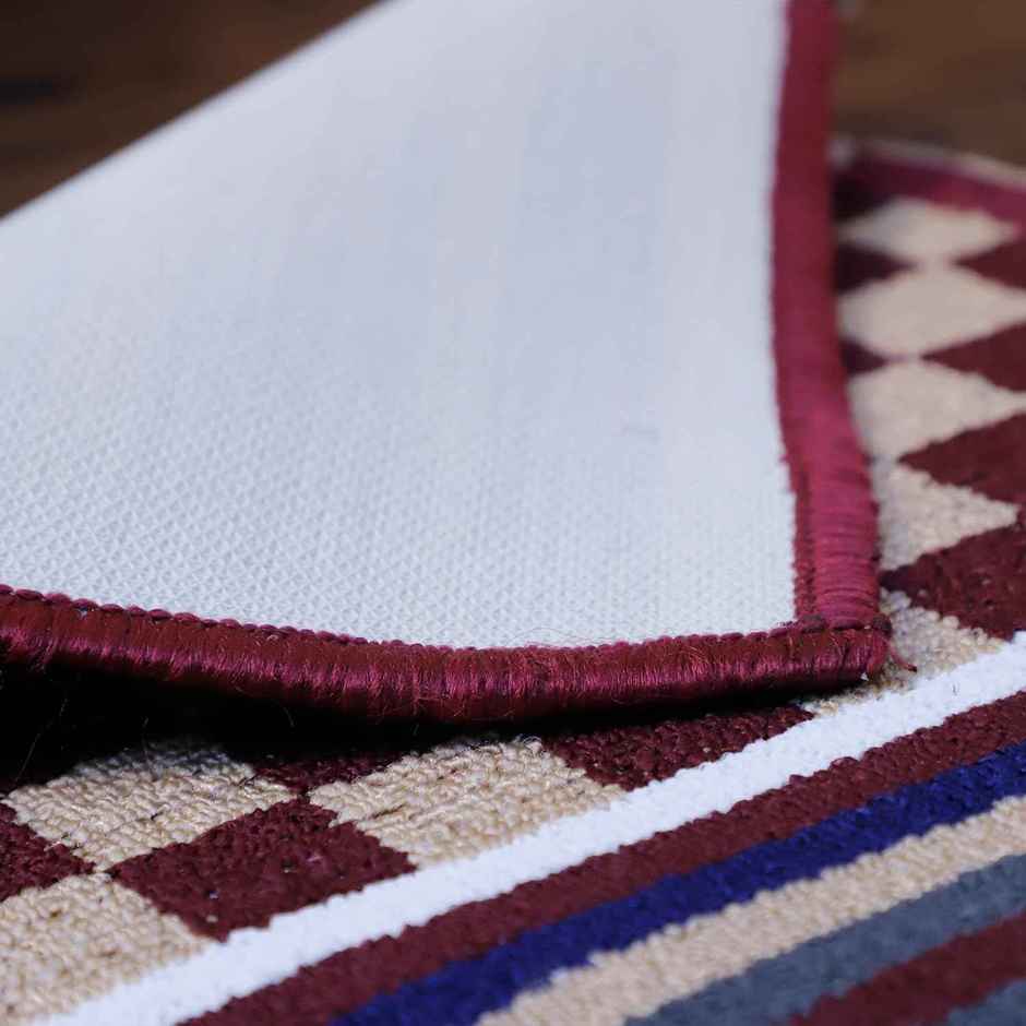 Status New Iris Mat | 38 cm x 58 cm | Maroon