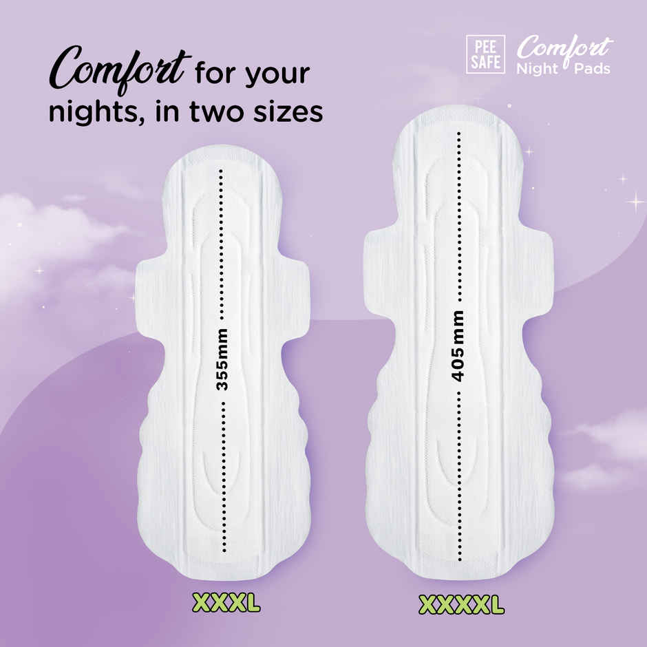 Azah Pee Safe Comfort Night Pads | 3XL