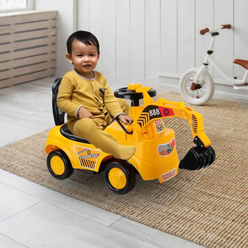 Webby Ride-on Baby Car with Music & Lights for Kids