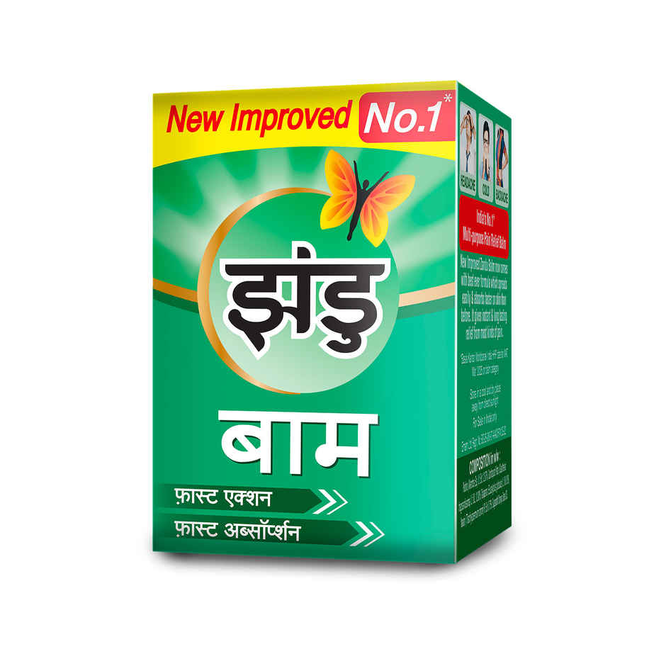 Zandu Balm For Instant Pain Relief from Cold, Headache & Body Pain
