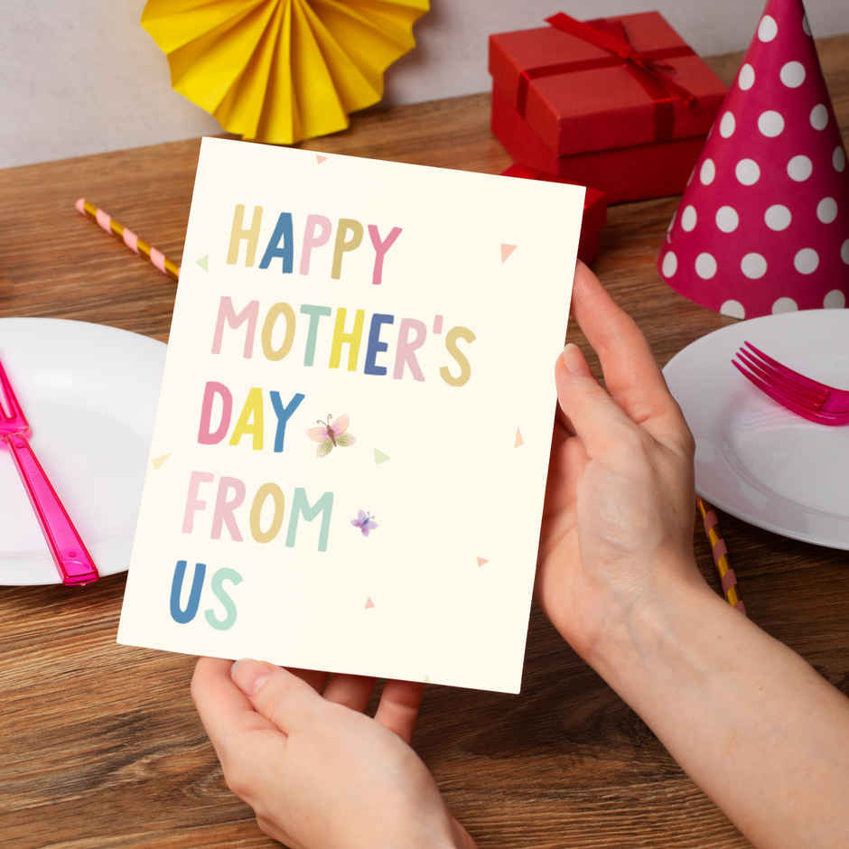 Party Propz Happy Mother's Day From Us Greeting Card