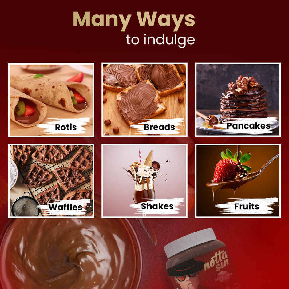 Notta Sin Choco Hazelnut Spread