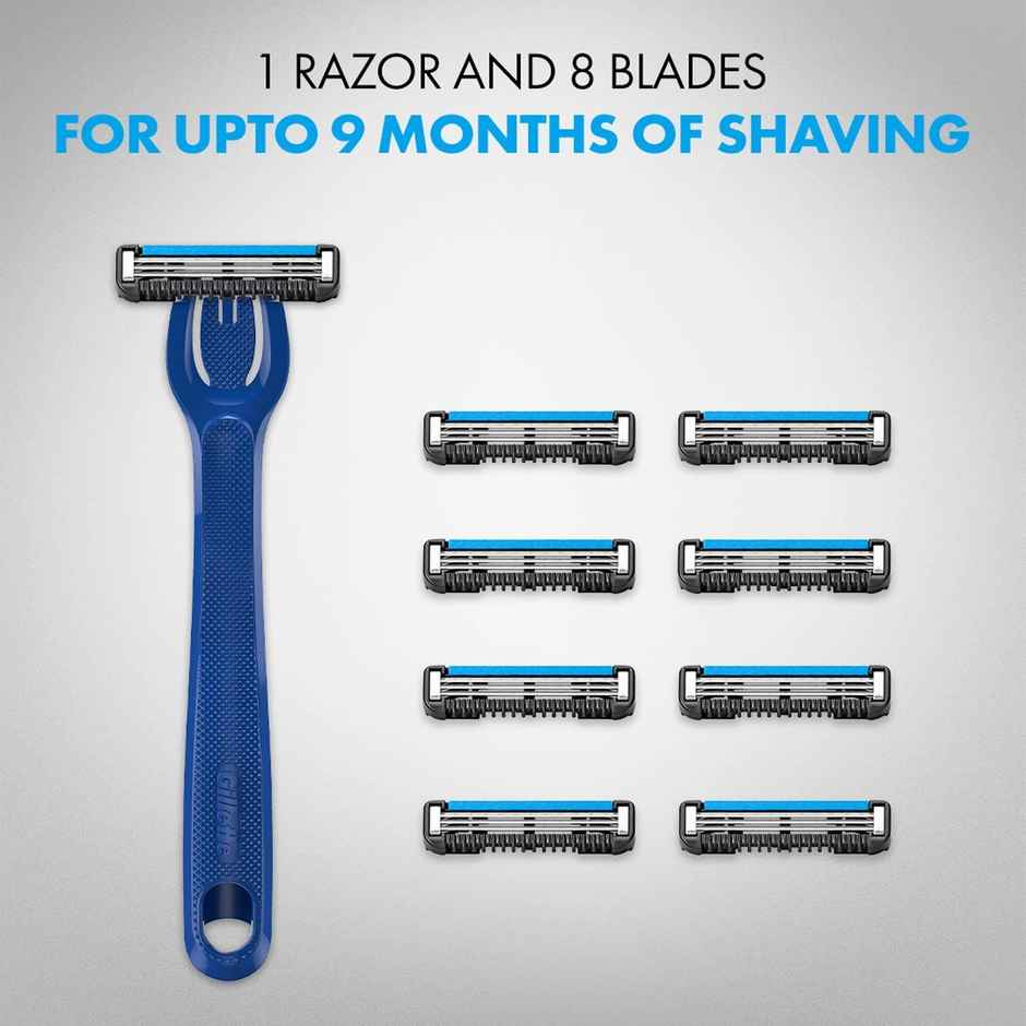 Gillette Guard3 1 Razor with 2 Cartridges