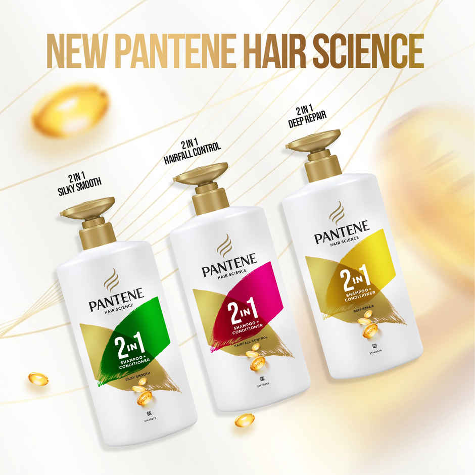 Pantene 2 In 1 Silky Smooth Care Shampoo + Conditioner