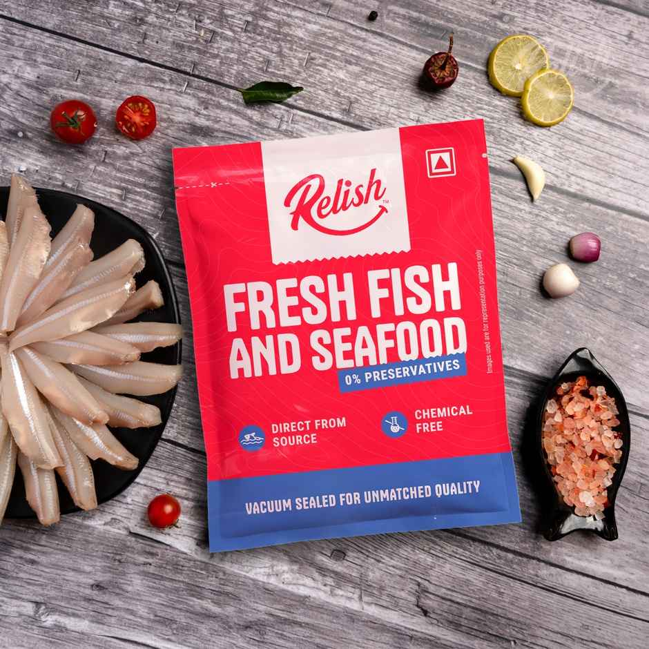 Relish Anchovy Whole Cleaned | Energy - 460 kcal | Protein - 93 g (26%)