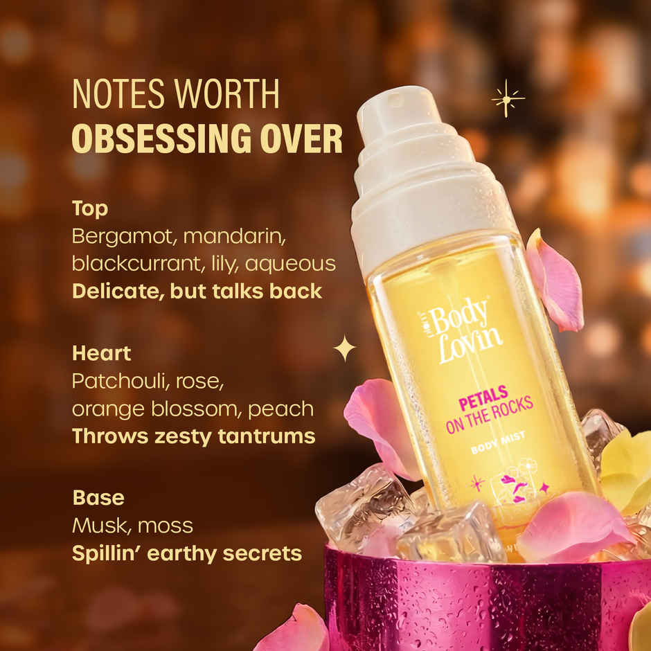 Plum BodyLovin Petals On The Rocks Body Mist
