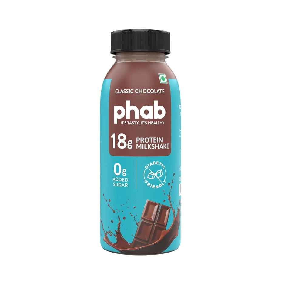 Phab Classic Chocolate 18g Protein Milkshake