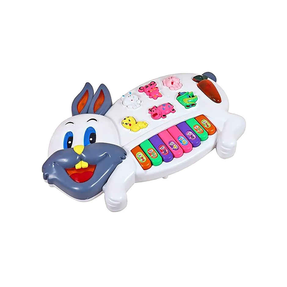 Toyshine Rabbits Musical Piano Musical Toy (Multicolor)