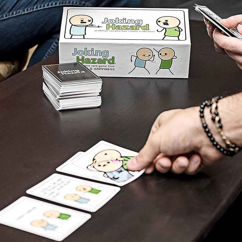 Awestuffs Joking Hazard Funny Comic Building Party Game for 3 to 10 Players Great for Game Night
