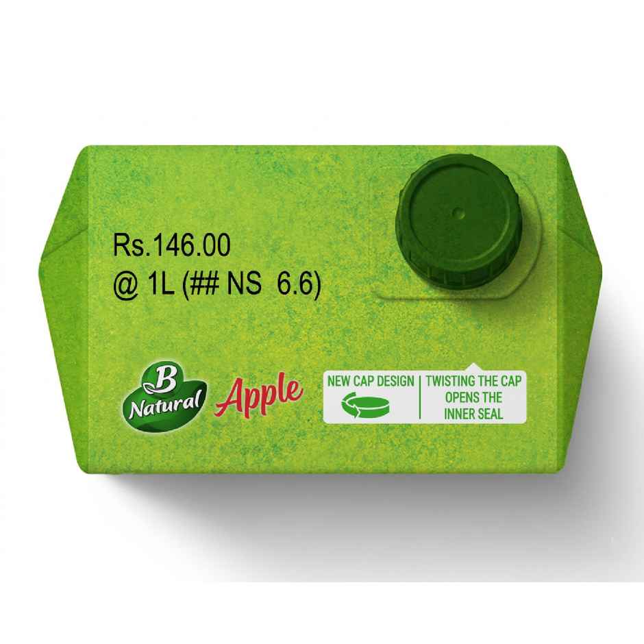 B Natural Apple Juice, Vitamin C & E