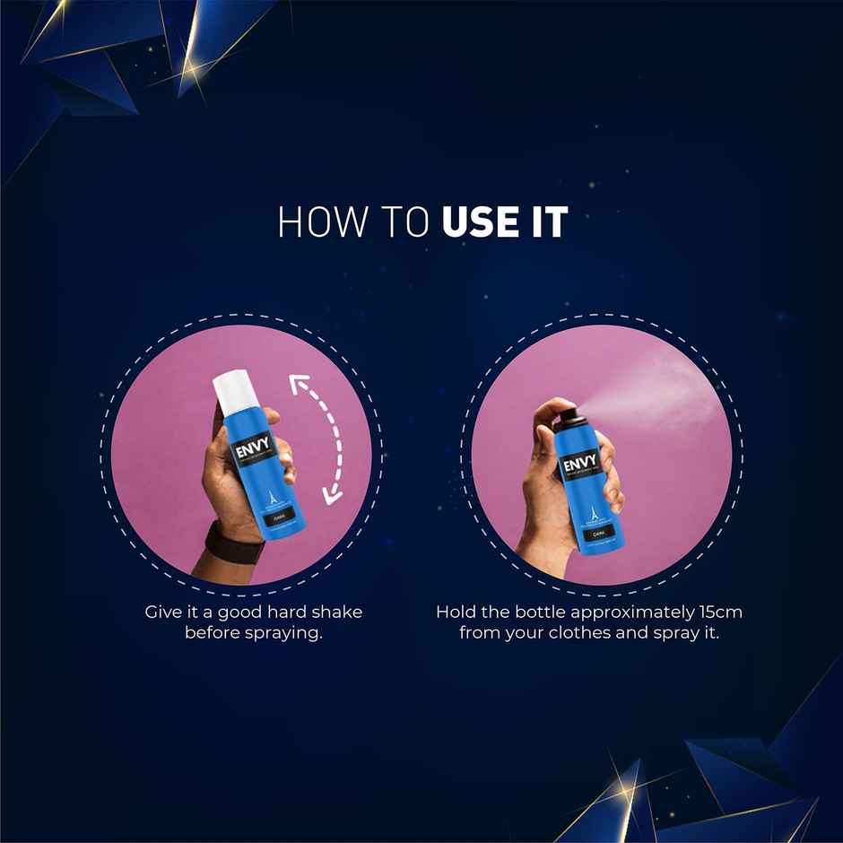 Envy Dark Perfume Deodorant Spray