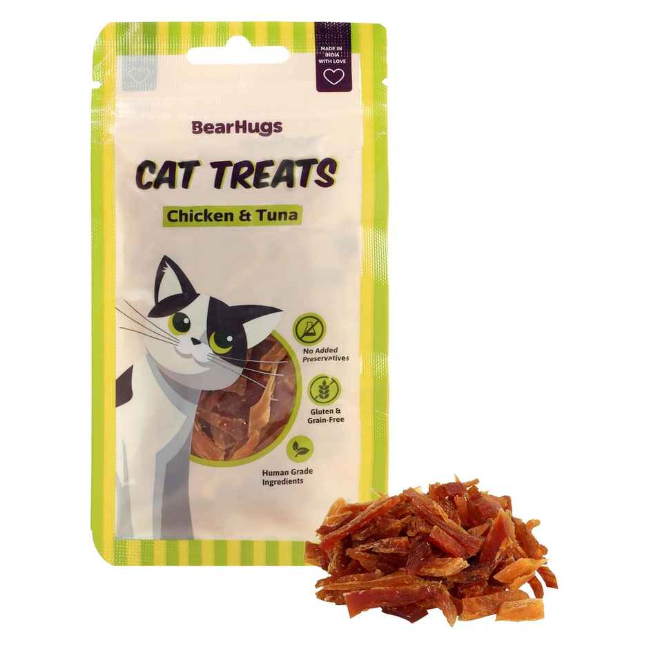 BearHugs Chicken & Tuna Non Veg Cat Treats