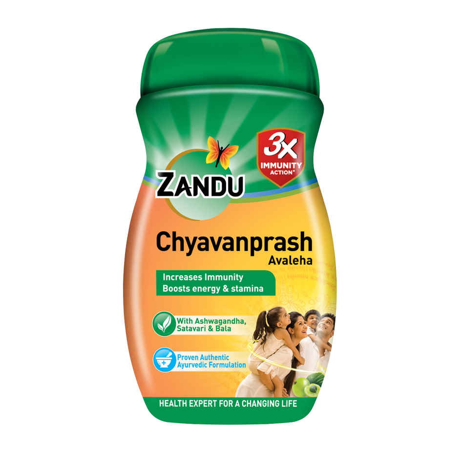 Zandu Chyawanprash Avaleha, Enriched with 39 Vital Ayurvedic Herbs