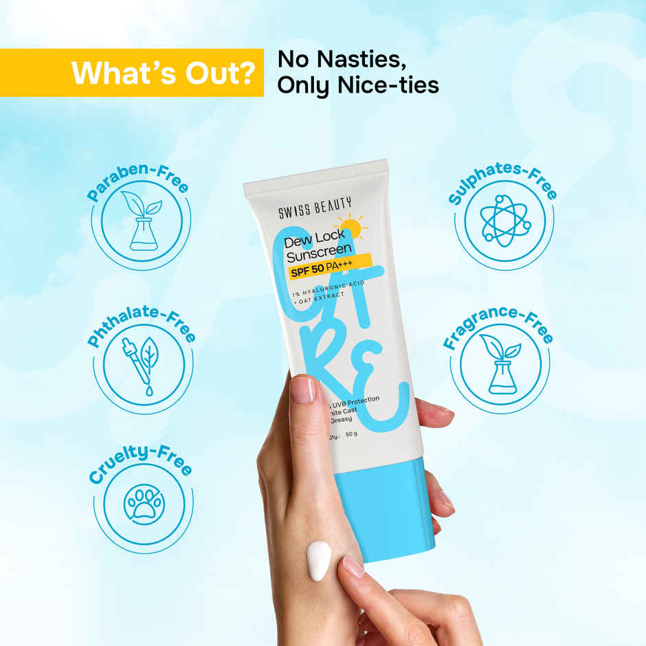 Swiss Beauty Care Dew Lock Sunscreen