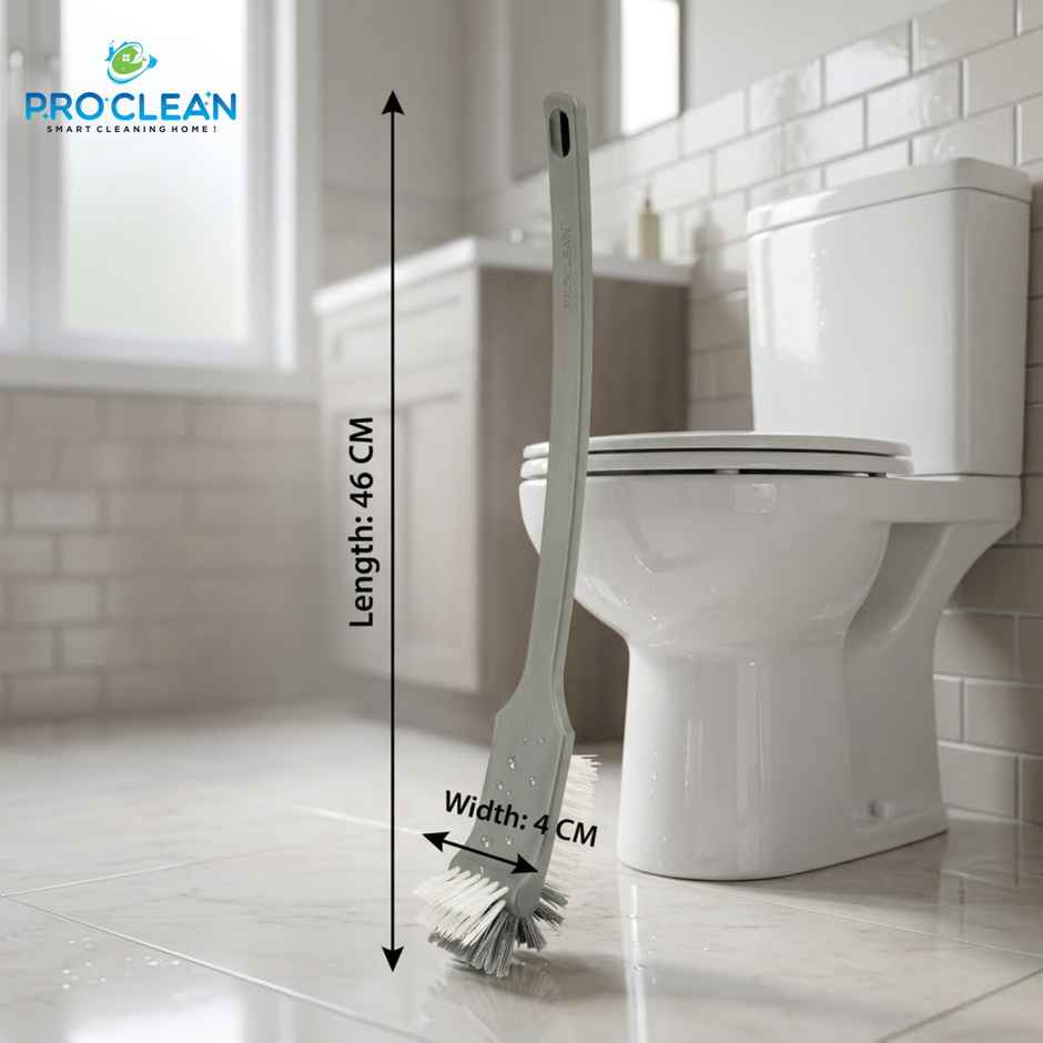 Proclean Double Hockey Toilet Brush | Premium - Assorted