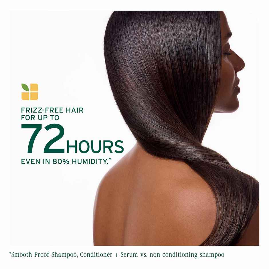 Biolage Smoothproof Anti-Frizz Conditioner with Camellia oil for 72HR Frizz Control