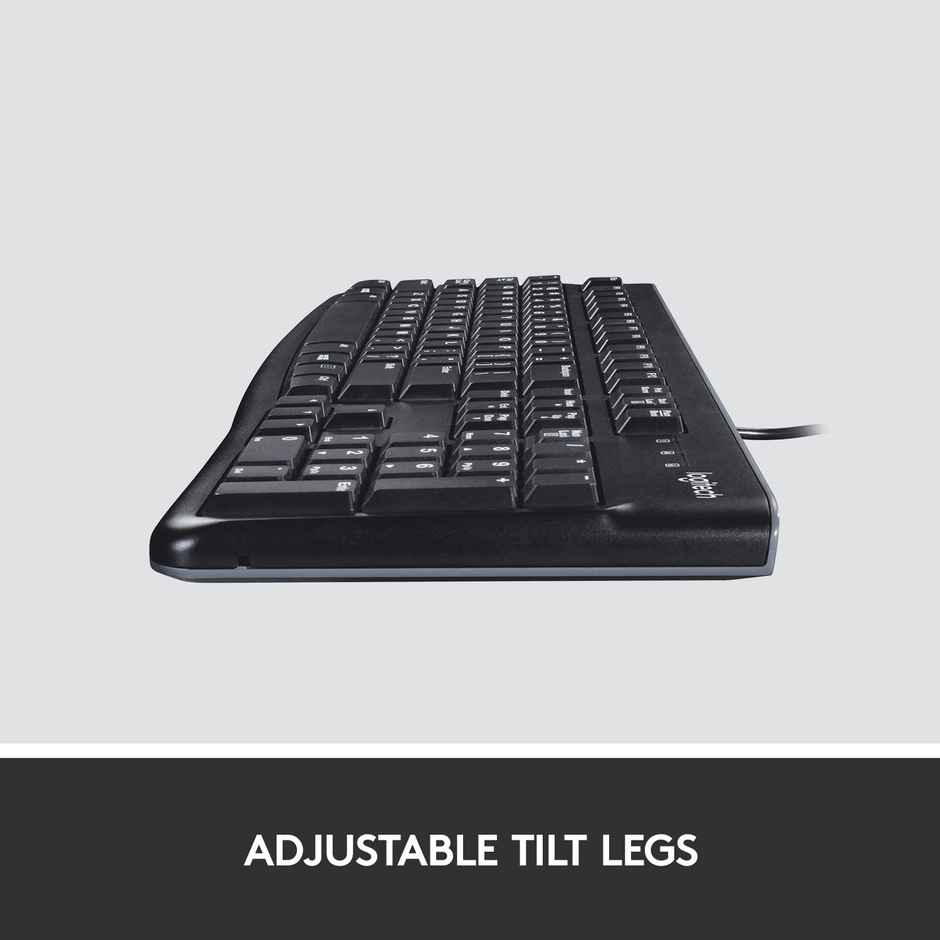 Logitech K120 Wired Keyboard Combo