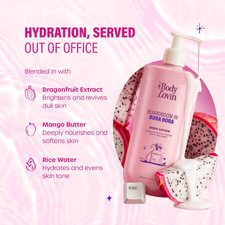 Plum BodyLovin' Petals On The Rocks Body Lotion