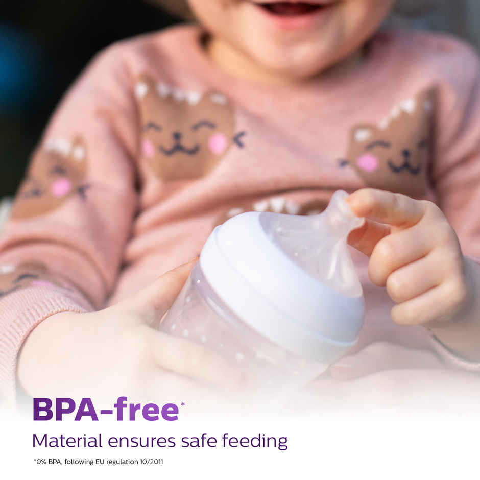 Philips Avent Natural Response Bottle Teat | Flow 2 | 0m+ | Pack of 2 | SCY962/02