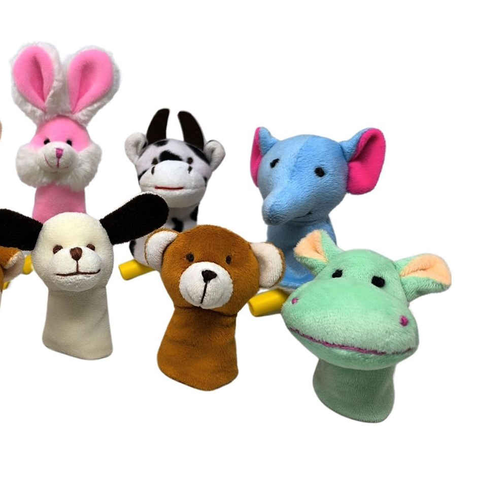 Sterling Finger Puppets Pack Of 10 - Multi