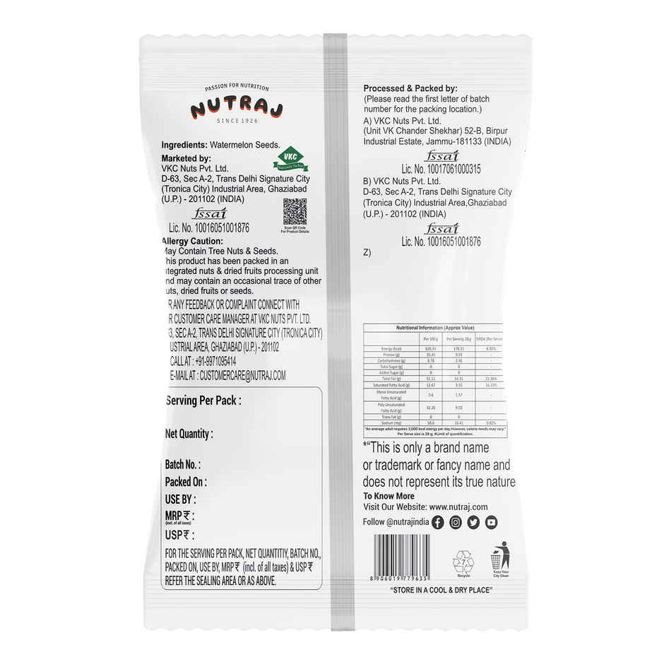 Nutraj Watermelon Seed