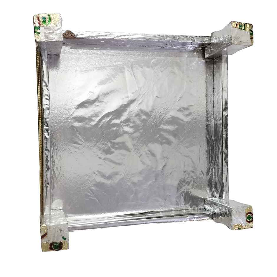 Puja Chowki Square 14 x 14 Inch