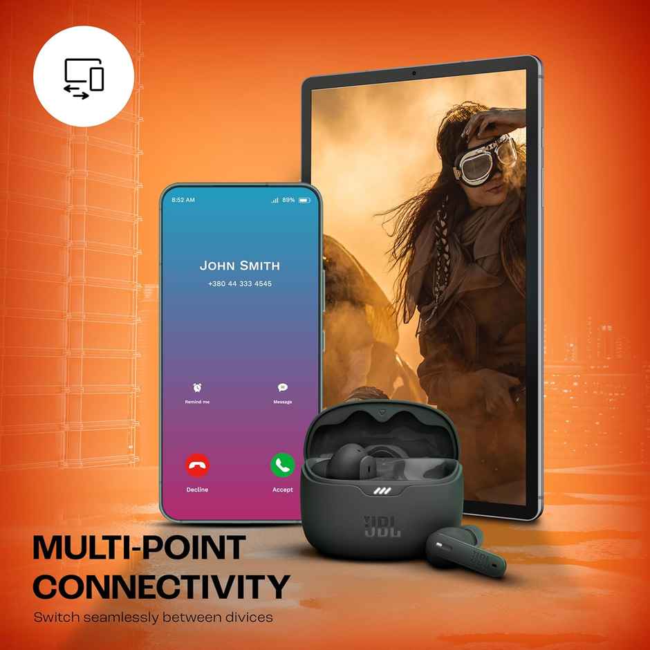 JBL New Launch Tune 245Nc in Ear Wireless TWS ANC Earbuds