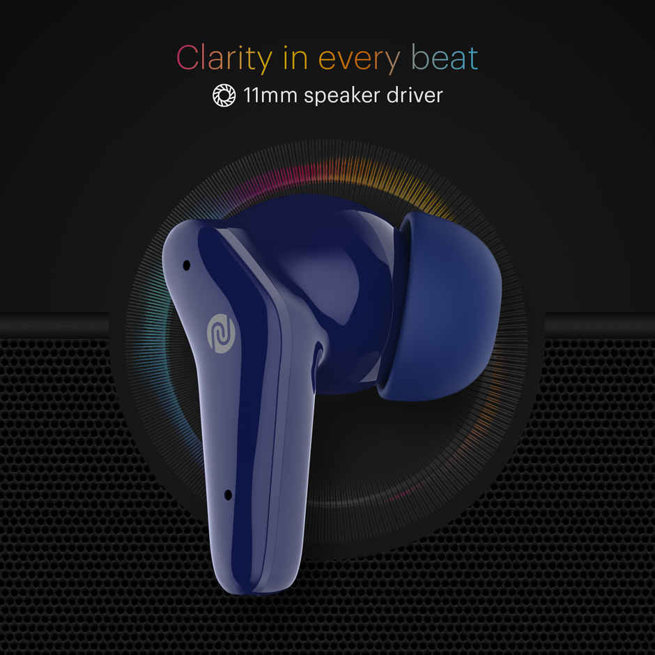 Noise Buds VS102 50H Battery 11mm Driver IPX5 Instacharge BTv5.1 TWS Earbuds | Midnight Blue