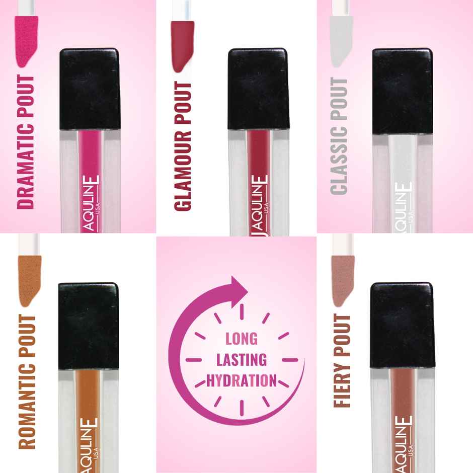 Jaquline USA Glossy Pout - Pack of 5