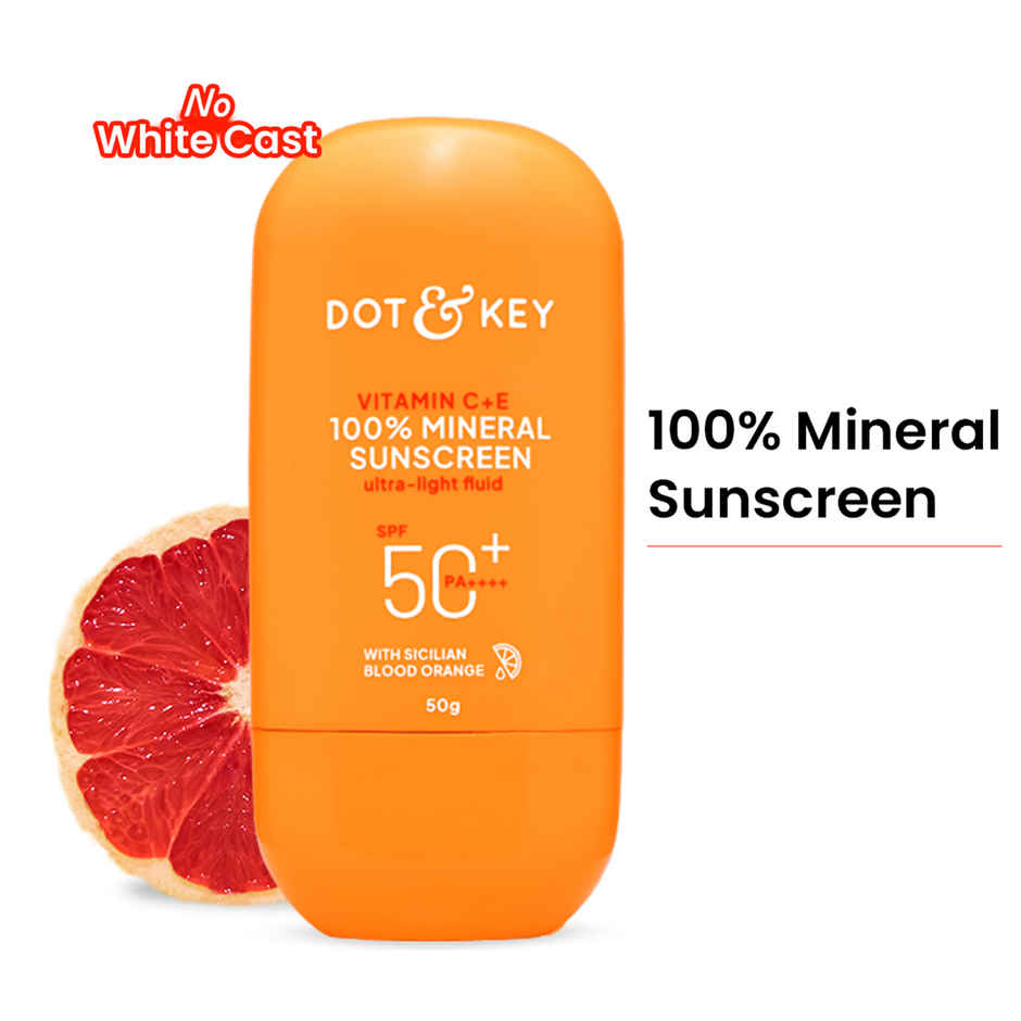 Dot & Key Vitamin C + E 100% Mineral Sunscreen SPF 50+ PA++++