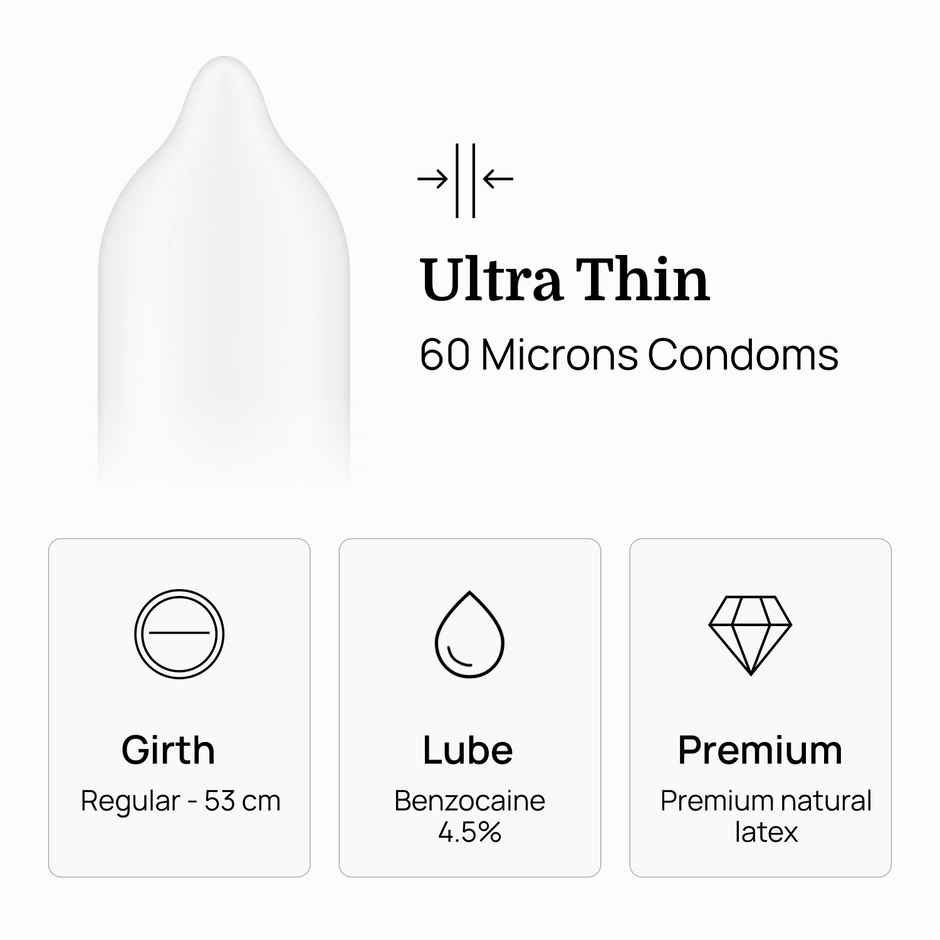 ForMen JOYMAX Last Long Ultra Thin Delay Condoms | For Climax Delay & Comfort