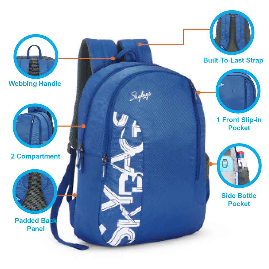 Skybags Brat - E | Azure