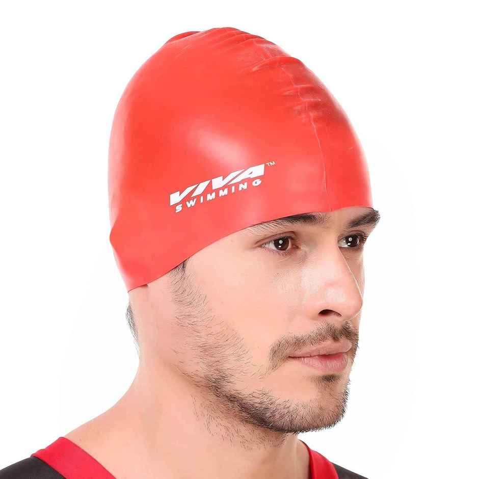 Viva Sports Swimming Cap | Red