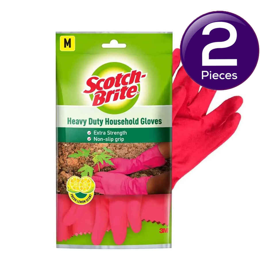 Scotch-Brite Heavy Duty Gloves - Medium Combo 