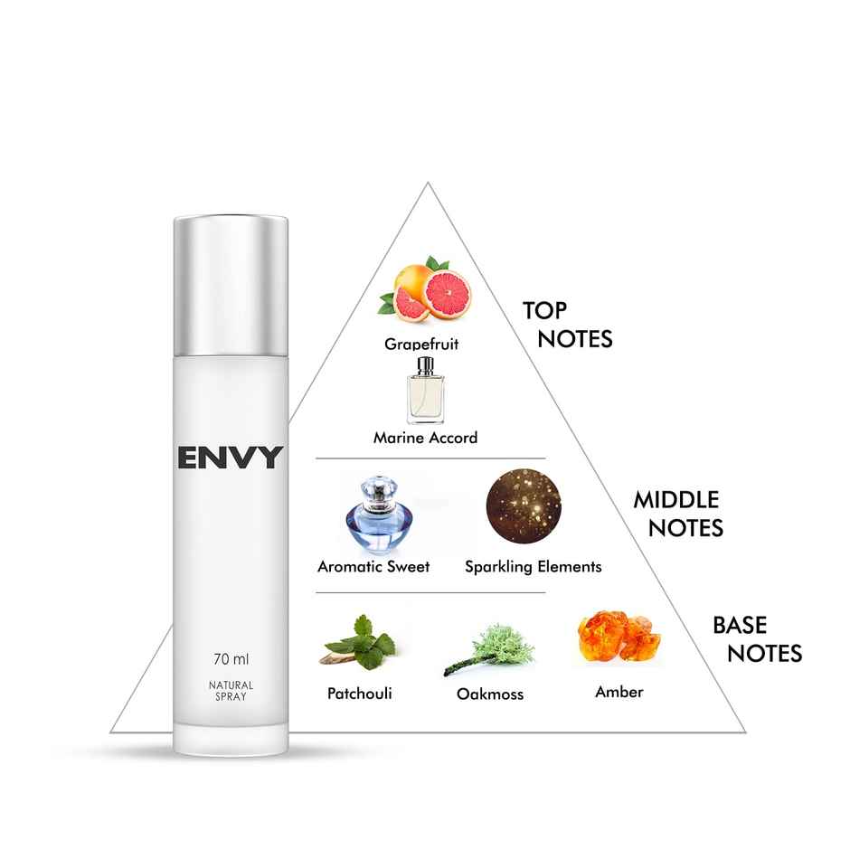 ENVY Natural Spray Women Luxury Perfume Scent