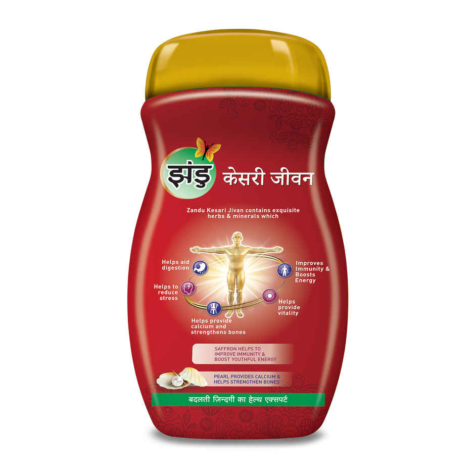 Zandu Kesari Jivan Chyawanprash, Anti Age Action Formula | Provides Youthful Energy