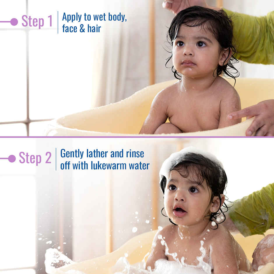 Parachute Advansed Baby Gentle Wash For New Born Enriched With Virgin Coconut Oil