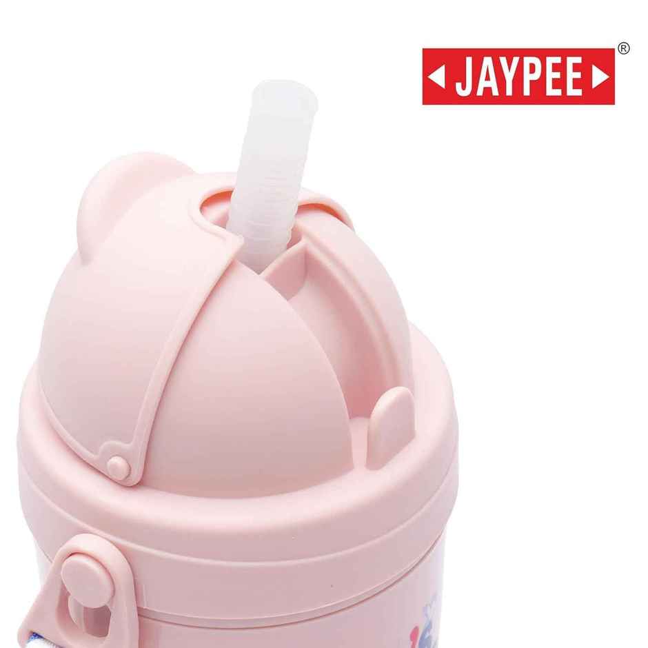 Jaypee Zippy Pro Stainless Steel Insulated Sipper Disney Character Printed Bottle For Kids | Pink