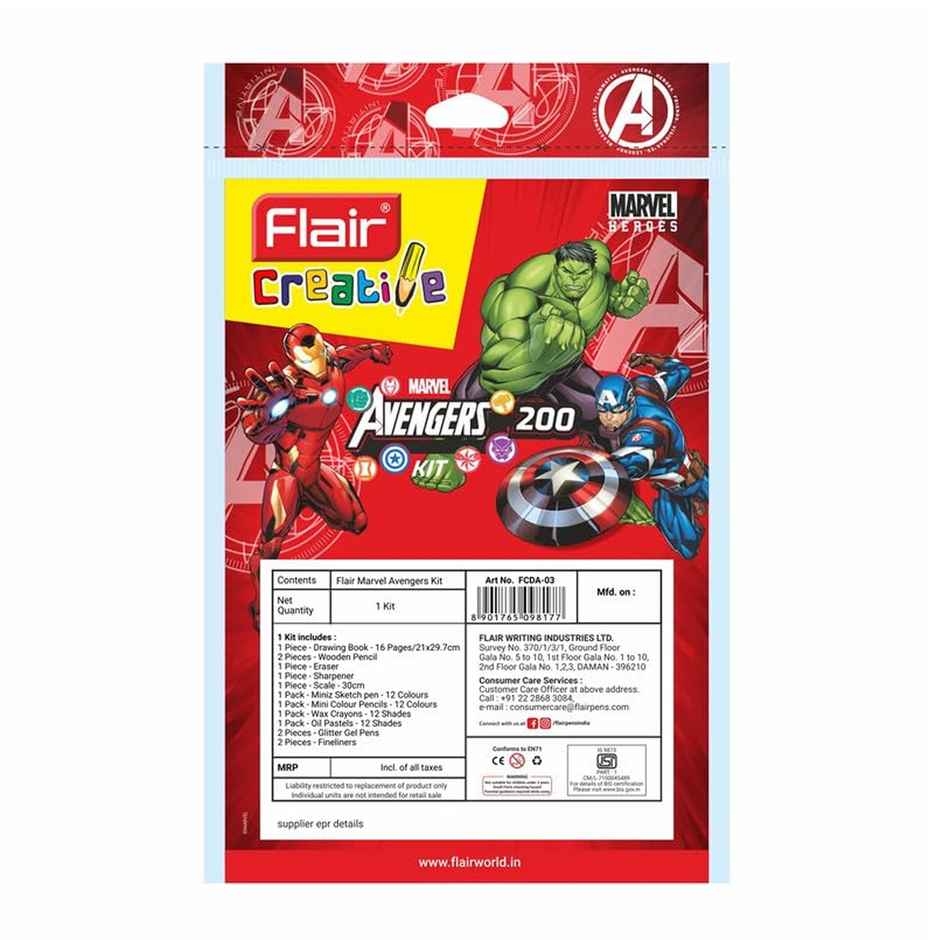 Flair Creative Marvel Avenger Kit 200 | Fun & Creative