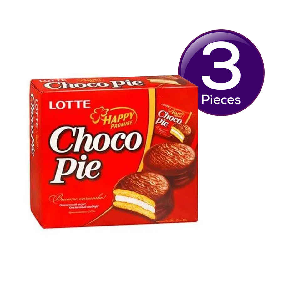 Lotte Choco Pie Chocolate | Trans Fat-free Combo