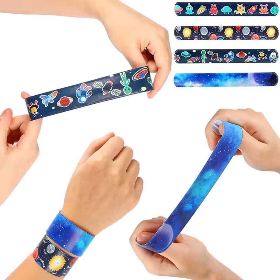 Space Theme Slap Bands For Return Gifts | Party Propz