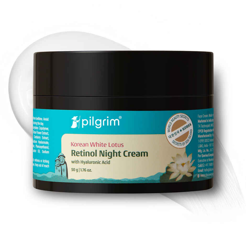 Pilgrim Retinol Anti Aging Night Cream With Hyaluronic Acid & Vitamin C For Radiant Skin