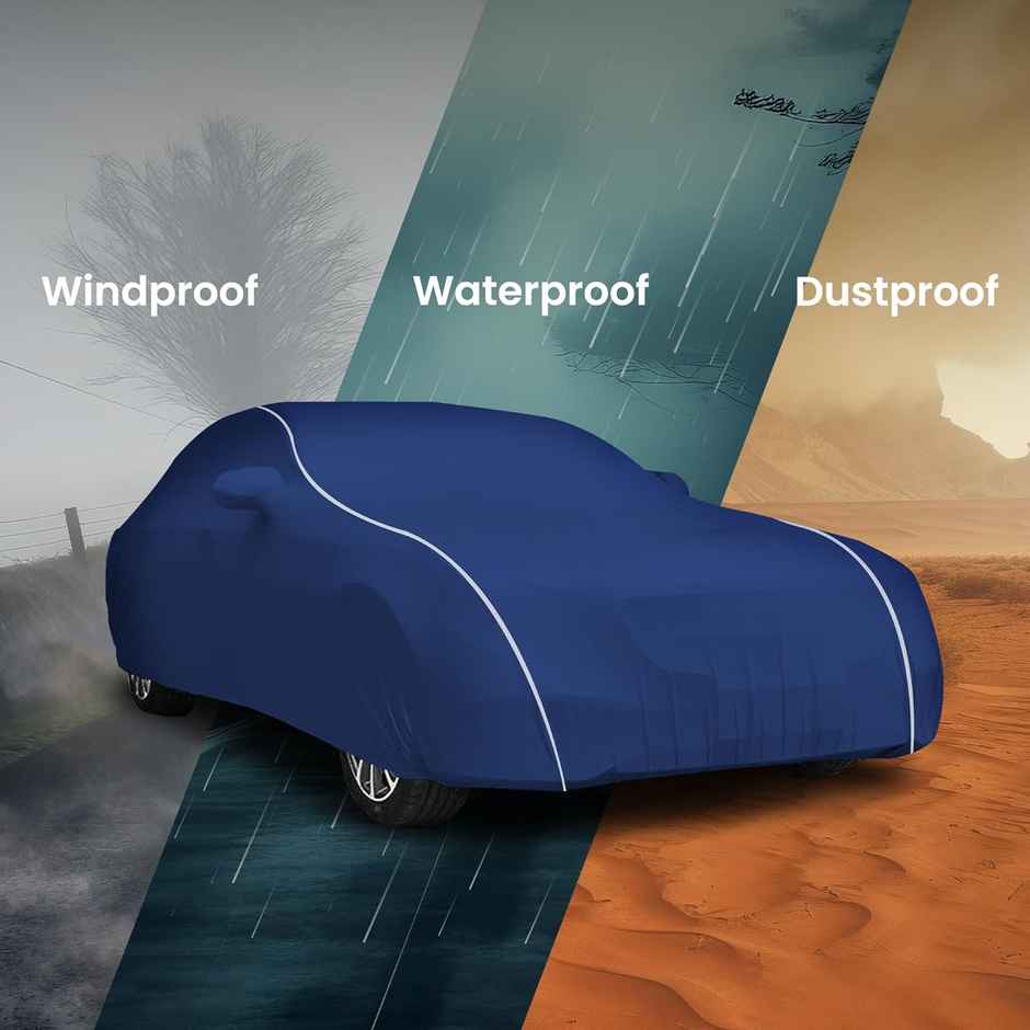 Autofy Tafo-Piping Car Cover For Honda Amaze | New | Year 2018 Onwards