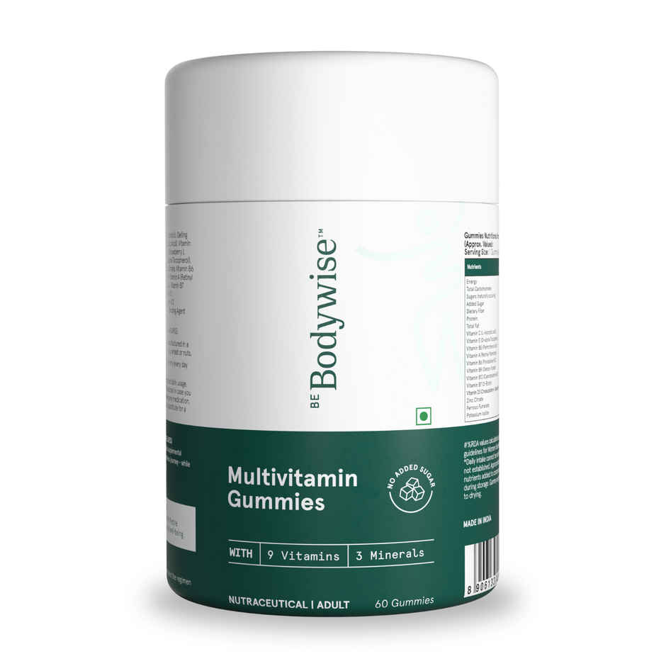 Be Bodywise Multivitamin Gummies for Women - 60 Gummies Combo