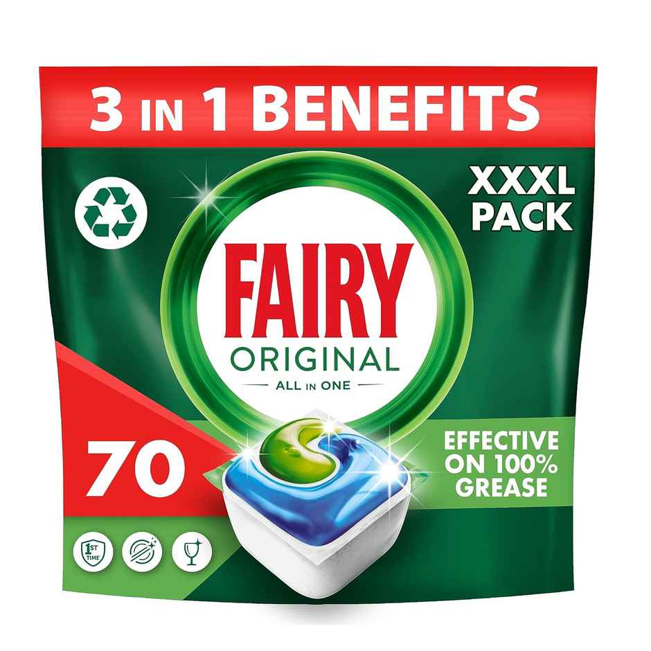 Fairy Original All In One Dishwasher Tablets